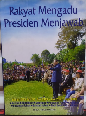 Cover Rakyat mengadu presiden menjawab