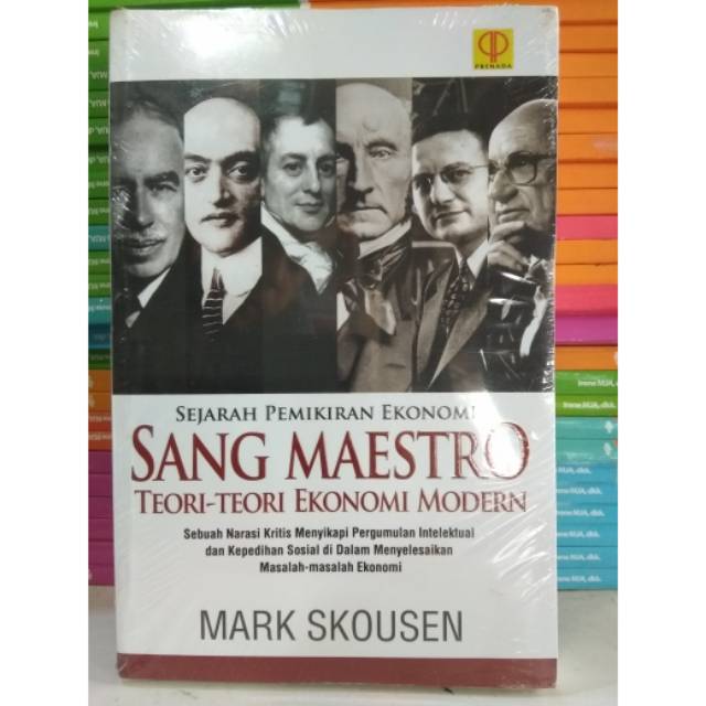 Cover Sang maestro teori-teori ekonomi modern / Penulis, Mark Skousen