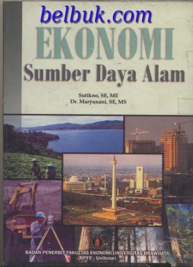 Cover Ekonomi sumber daya alam