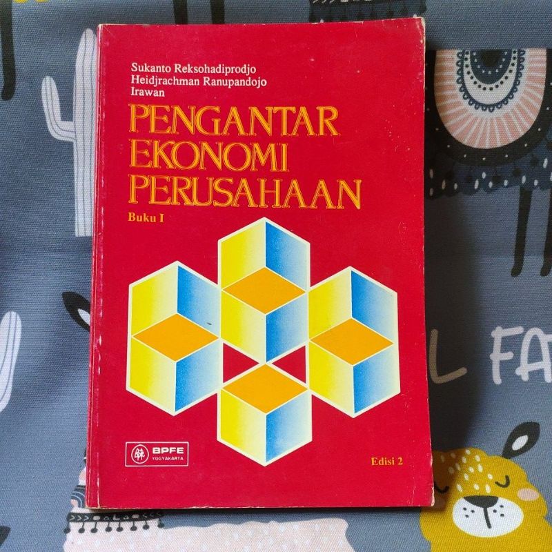 Cover Pengantar ekonomi perusahaan buku 1 / Penulis, Heidjarachman Ranu Pandojo;  Irawan, Sukanto Reksohadiprojo