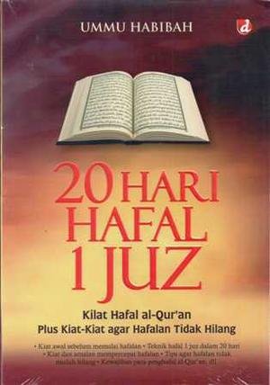 Cover 20 Hari hafal 1 juz / Ummu Habibah