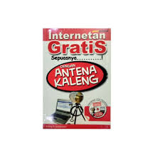 Cover Internetan Gratis sepuasnya dengan Antena kaleng / Penulis: Sherly A Suherman