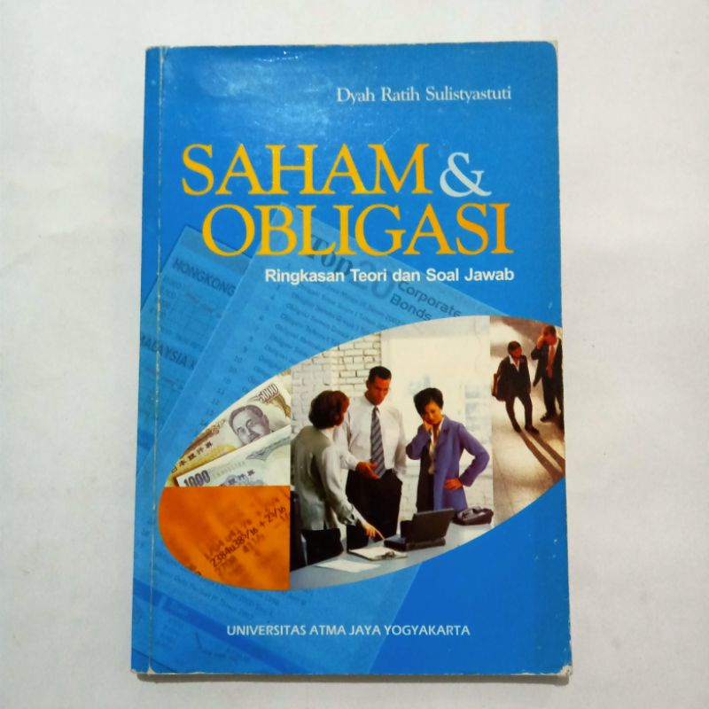 Cover Saham dan obligasi ringkasan teori dan soal jawab / Penulis, Dyah Ratih Sulistyastuti