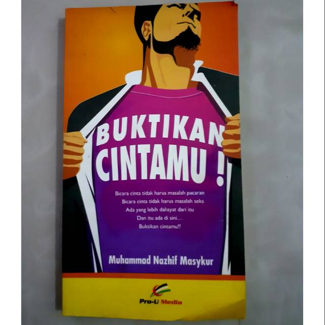 Cover Buktikan Cintamu! / Muhammad Nadzif Masykur