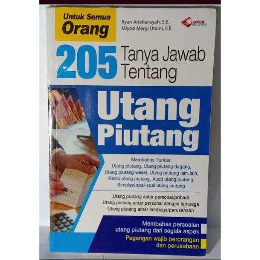 Cover 205 tanya jawab tentang utang piutang / Penulis, Ryan Ariefiansyah