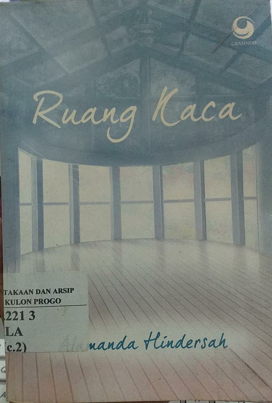 Cover Ruang kaca / penulis, Alamanda Hindersah