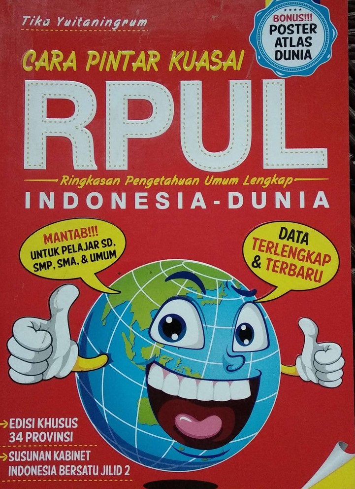 Cover Cara Pintar Kuasai rpul indonesia - dunia / Tika Yuitaningrum