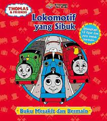 Cover Lokomotif yang sibuk / W. Awdry