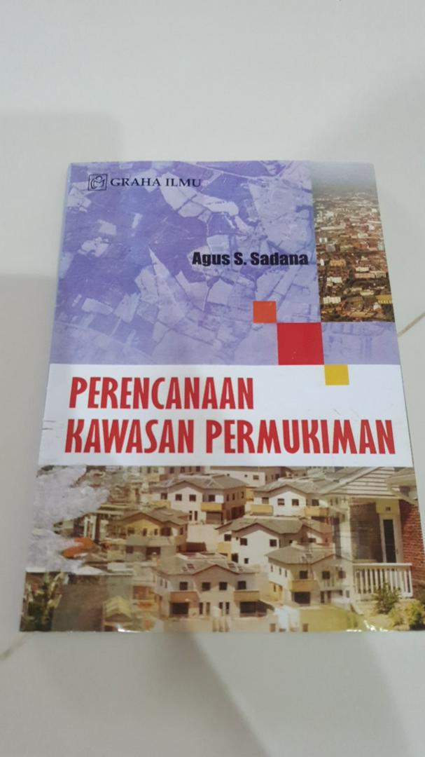 Cover Perencanaan kawasan permukiman / Penulis, Agus S. Sadana