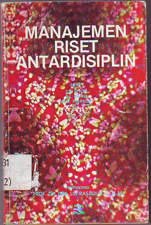 Cover Manajemen Riset Antar Disiplin