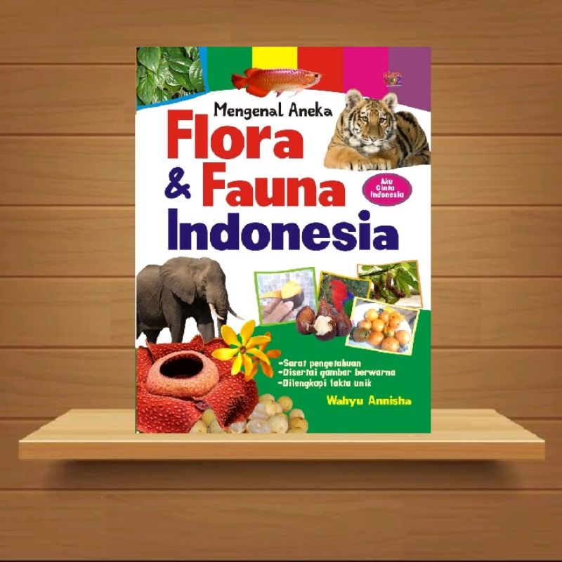 Cover Mengenal aneka flora dan fauna Indonesia / Wahyu Annisha