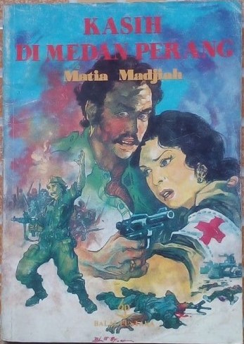 Cover Kasih di Medan Perang / Madjiah Matia