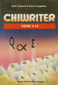 Cover Chiwriter versi 3.15 / David Tirtatanu, Ronny Panggabean