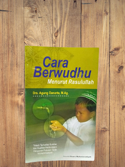 Cover Cara berwudhu menurut rasulullah / Agung Danarta