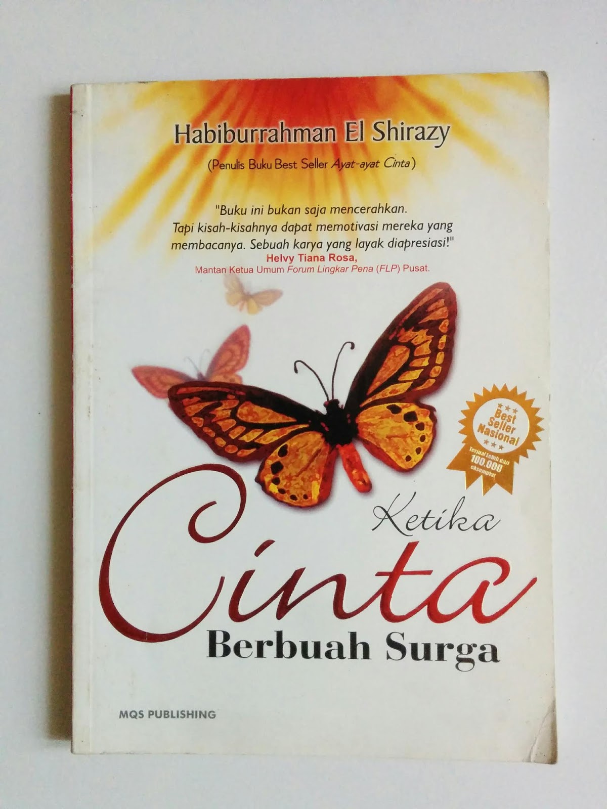 Cover Cinta berbuah surga / Habiburrahman El-Shirazy