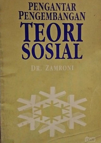 Cover Pengantar pengembangan teori sosial / Zamroni