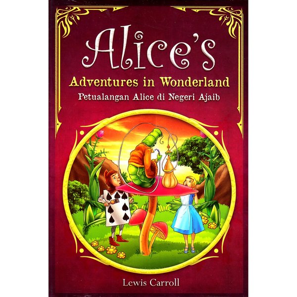 Cover Alice's adventures in Wonderland / Lewis Carol