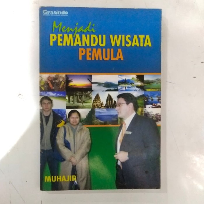 Cover Menjadi pemandu wisata pemula / Penulis, Muhajir