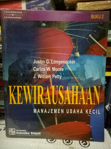 Cover Kewirausahaan manajemen usaha kecil buku 2 / Penulis, Justin G. Longenecker