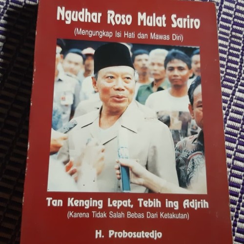 Cover Ngudhar roso mulat sariro (mengungkap isi hati dan mawas diri ) / Penulis, Probo Sutedjo
