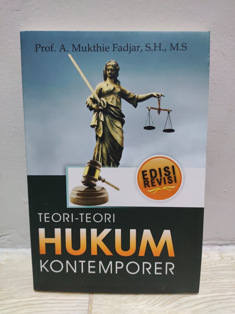 Cover Teori-teori hukum kontemporer / Penulis, A. Mukhtie Fadjar