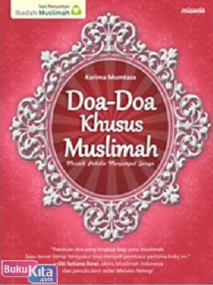 Cover Doa-Doa khusus muslimah / Karima Mumtaza
