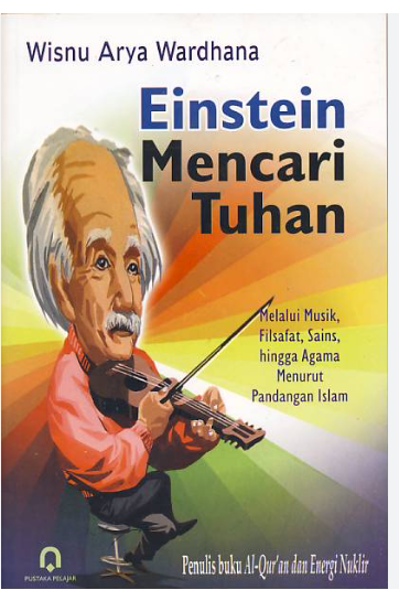 Cover Einstein Mencari Tuhan / Wisnu Arya Wardhana