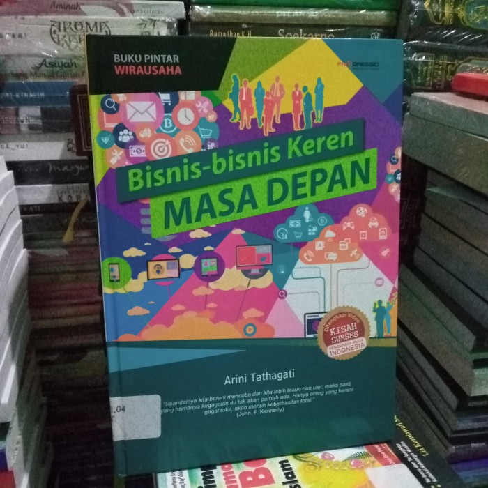 Cover Bisnis-bisnis keren masa depan / Arini Tathagati