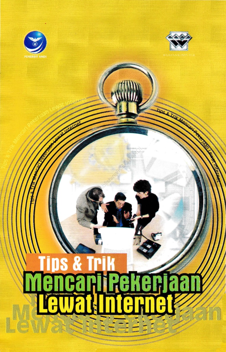 Cover Tips dan trik mencari pekerjaan lewat internet