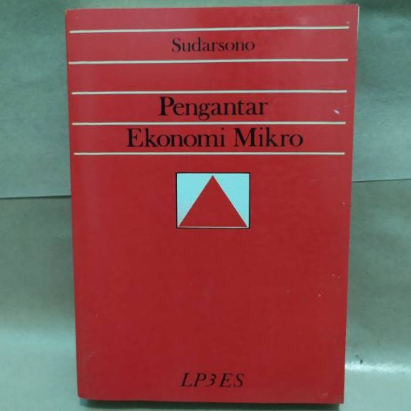 Cover Pengantar ekonomi mikro / Penulis, Sudarsono