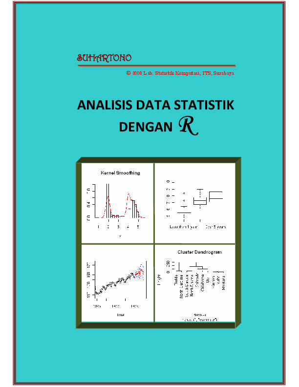Cover Analisa Data Statistik Dengan R / Suhartono