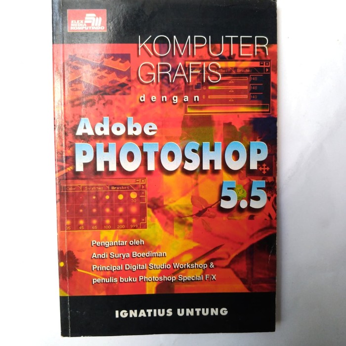 Cover Komputer Grafis dengan Adobe Photoshop 5.5 / Ignatius Untung