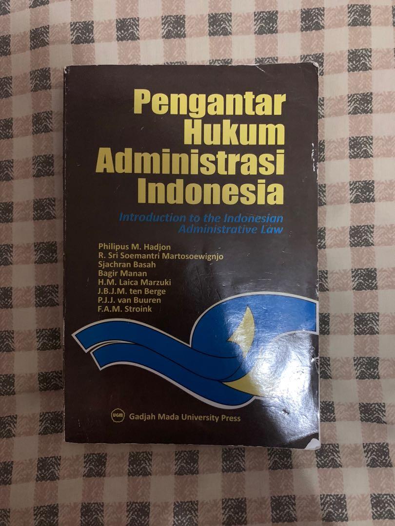 Cover Pengantar hukum administrasi indonesia