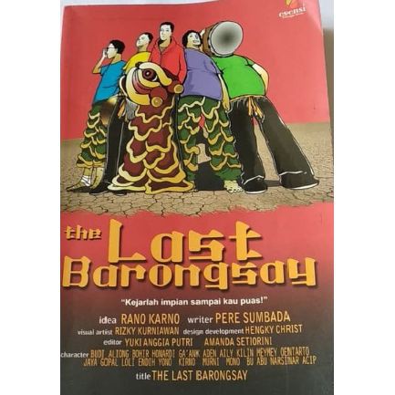 Cover The Last Barongsai / Pere Sumbada