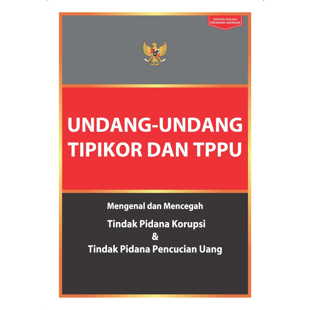 Cover undang-undang tipikor dan tppu