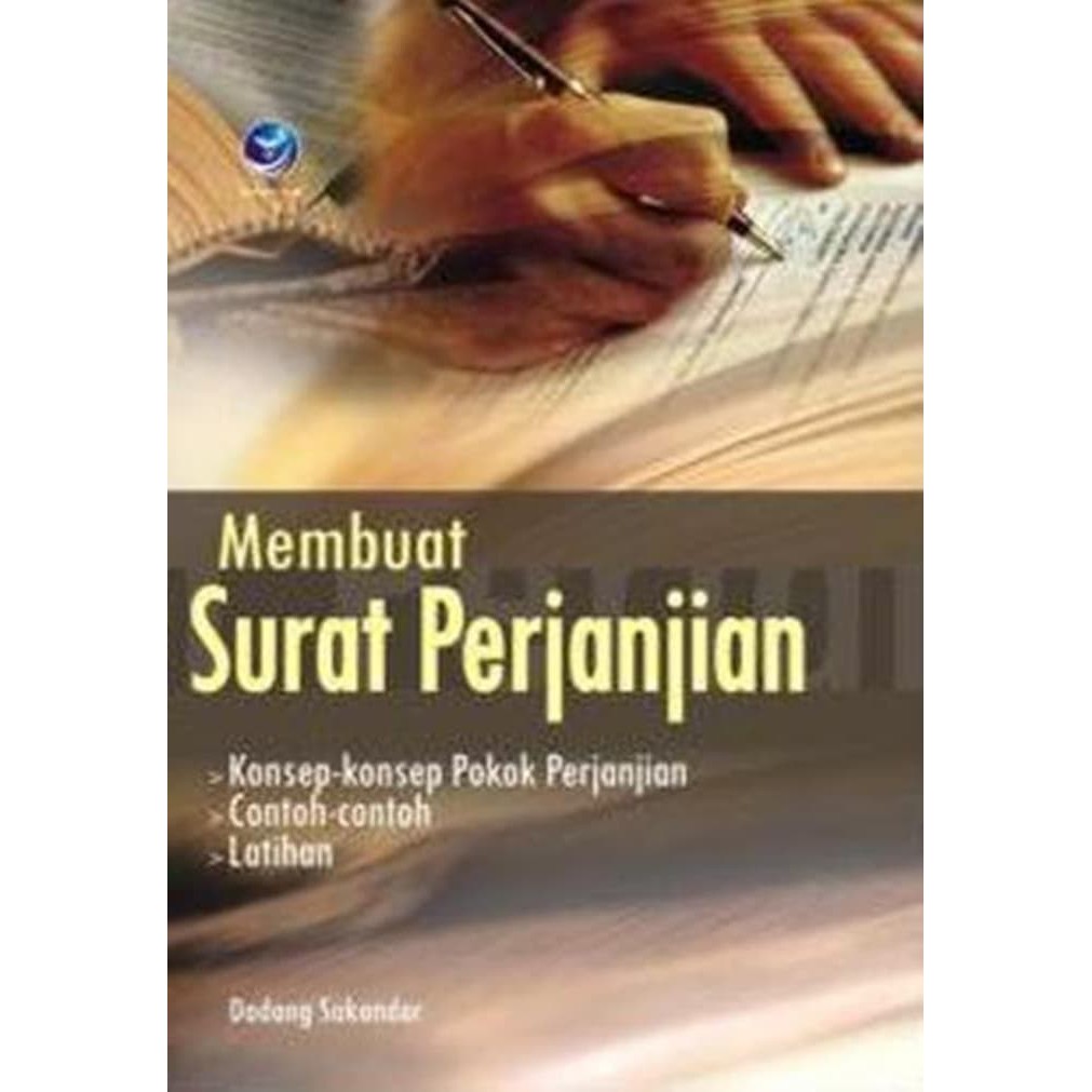 Cover Membuat surat perjanjian / Penulis, Dadang Sukandar