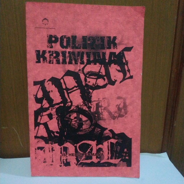 Cover Politik kriminal / Penulis, Is Heru Permana