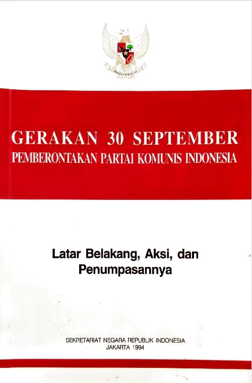 Cover Gerakan 30 September Pemberontakan / Seketaris Negara