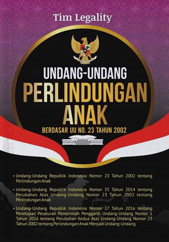 Cover Undang - undang republik indonesia nomor 23 tahun 2002 tentang perlindungan anak