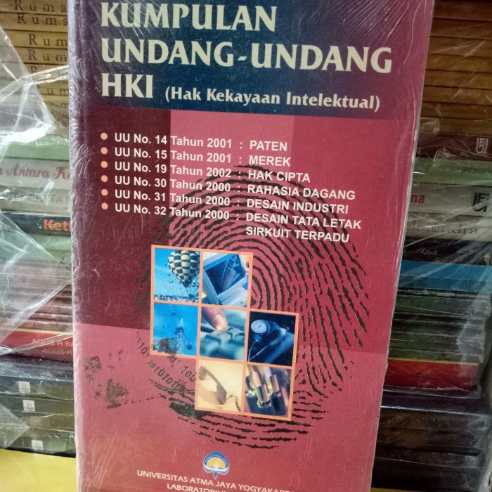 Cover Kumpulanu undang-undang HKI ( hak kekayaan inteletual)