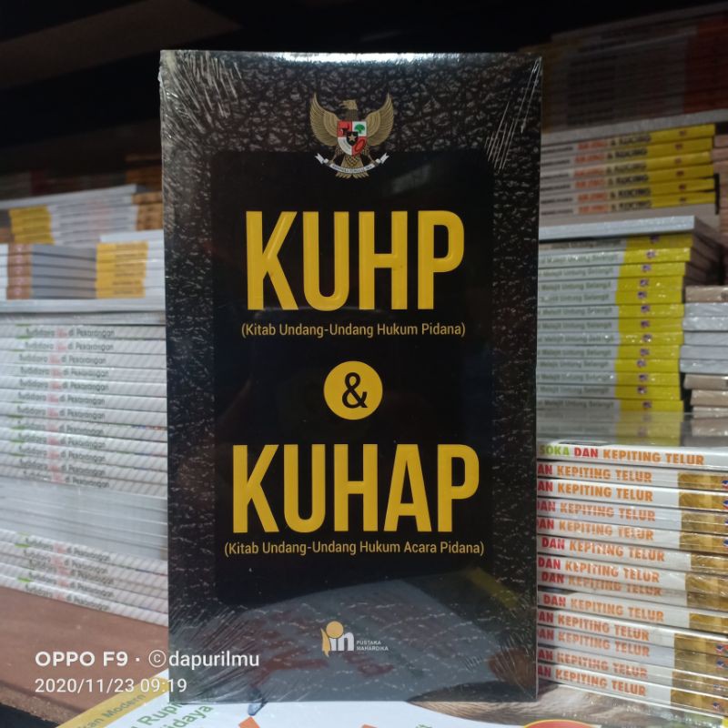 Cover KUHAP Dan KUHP