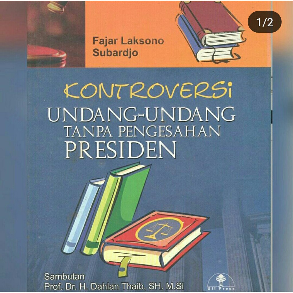 Cover Kontroversi undang-undang tanpa pengesahan presiden / Penulis, Fajar Laksono