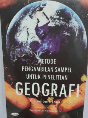 Cover Metode pengambilan sampel untuk penelitian geografi / DIXON, C
