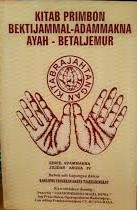 Cover Kitab Primbon Bektijamal-Adammakna :  Ayah Betaljemur / KPH Tjakraningrat