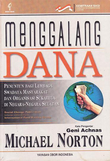 Cover Menggalang dana / Penulis, Michael Norton