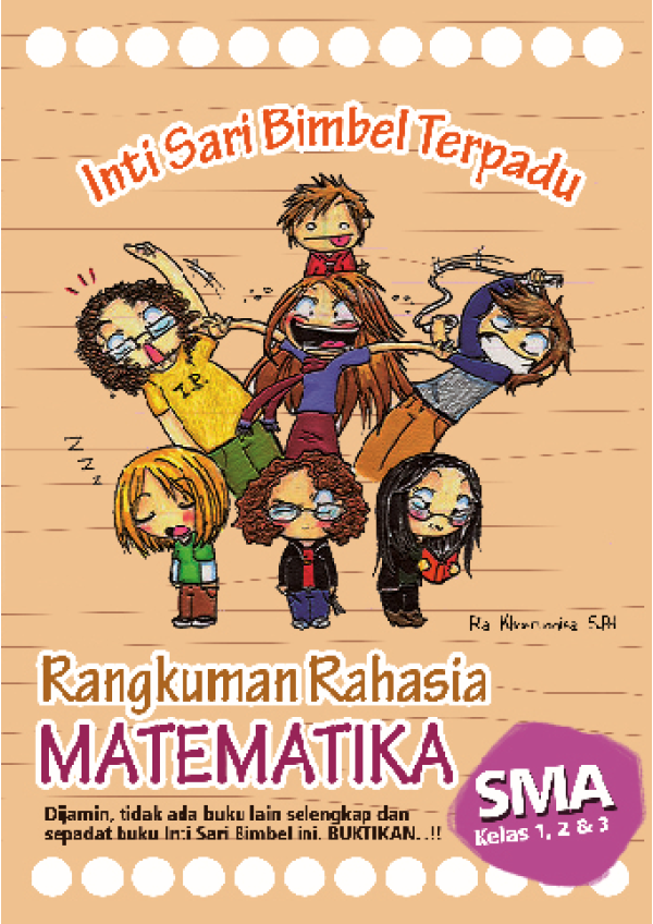 Cover Intisari bimbel terpadu :  Rangkuman rahasia matematika / Ria Khoerunisa