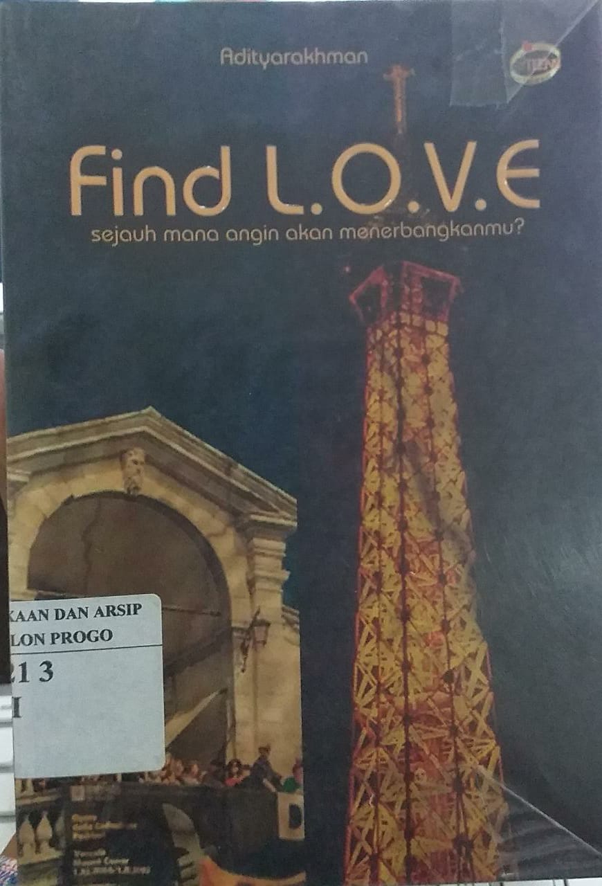 Cover Find love :  Sejauh mana angin akan menerbangkanmu? / Ade Ubaidi