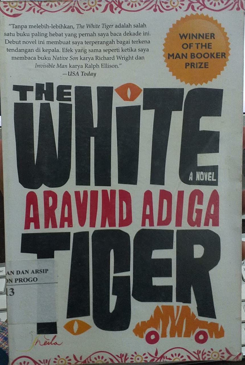 Cover The White Tiger / Aravind Adiga