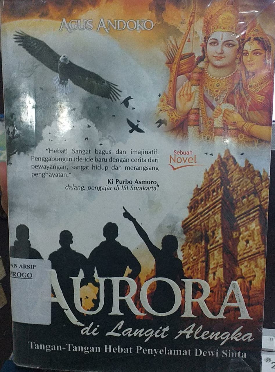 Cover Aurora di Langit Alengka; Tengah-Tengah Hebat Penyelamat Dewi Sinta / Agus Andoko