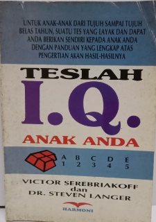 Cover Teslah IQ anak anda / Victor Serebriakoff, Steven Langer